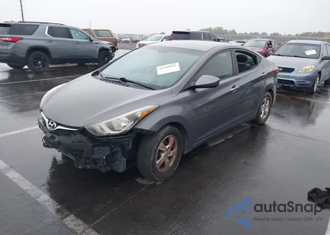 2014 Hyundai Elantra Se z USA, uszkodzony, nr VIN 5NPDH4AE9EH508229